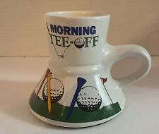 Vintage 1988 Feltman Langer Morning Tee Off Coffee Cup picture