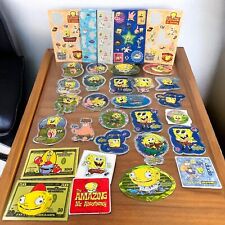 VTG 2000s Huge Lot SpongeBob Squarepants Vending Machine Prismatic Stickers picture