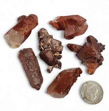 Natural Red Quartz Crystal Points 56.7 grams Morocco picture