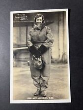 Mint Aviation Amy Johnson RPPC Portrait Postcard Famous Aviator picture