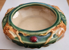 Vintage IMPERIAL DRAGON Asian Red Dot Pottery Bowl Dish P312SD picture
