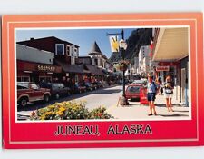Postcard South Franklin Street In Downtown Juneau Alaska USA picture