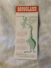 Rare Vintage Travel Brochure Sea Zoo/Bongoland Daytona Beach Fl picture