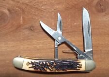 Schrade-Uncle Henry 707UH Limited Edition 2016 Gambler Pocket Knife w/Scissors picture