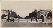 Paris, Champs Elysées, 1878, Vintage Print Vintage Print, Legendary D&# Print picture