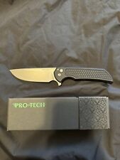 Pro-Tech Ferrum Forge Mordax BLADE Show West 2023 Honeycomb Textured Pearl S45VN picture