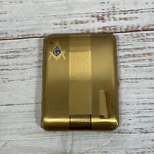 Vintage Elgin American Unisex Collectible Cigarette Case Gold picture