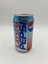 Vintage Crystal Clear Pepsi Empty Unopened Can picture