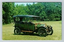 1912 Overland Model 61 Touring Car Automobile  Vintage Souvenir Postcard picture
