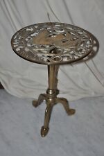 Vintage Brass Squirrel Plant Stand picture