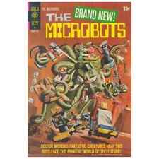 Microbots #1 in Very Good minus condition. Gold Key comics [t, picture