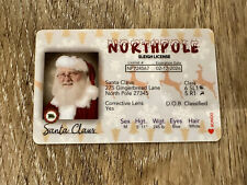 Santa Claus Driver’s License picture