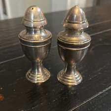 Vintage Silver Salt and Pepper Shakers picture