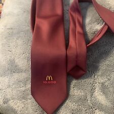 McDonald's 1988 Tie. Front Of Tie Has 10000 . picture