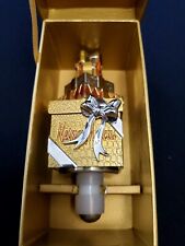 Neiman Marcus Christmas Wine Bottle Stopper Holiday Stack of Gift Wrapped Boxes picture