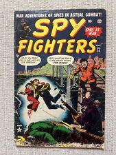 SPY FIGHTERS #14 | 1953 | PASSAGE TO HONG KONG | GOLDEN AGE | MID GRADE🔥 picture