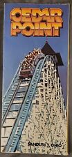1981 Cedar Point Brochure. Sandusky, Ohio. picture
