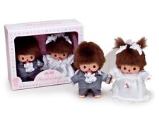 Monchhichi Bebichhichi Wedding Doll Sets Sekiguchi Plush Doll from Japan New picture