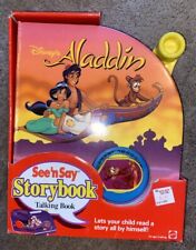 Mattel Disney’s Aladdin See’n Say Storybook- New picture