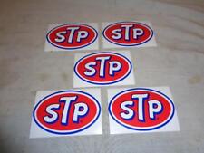 LOT of 5 STP Oval Die Cut Stickers Original Racers Edge 2 1/2