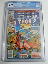 Marvel Comics What If ? # 10 CGC 9.2 1st Jane Foster as Thor picture