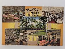Postcard The Wagon Wheel Restaurant Rockton Illinois picture