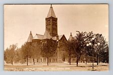 Aurora NE-Nebraska RPPC Hamilton County Court House Real Photo 1911 Old Postcard picture