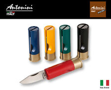 Antonini Knives 48mm Blade 420 Steel CARTRDIGE Folding Knife 5 Colors Select picture
