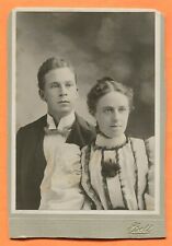 Fort Madison, IA, Portrait of a Couple, by Bell, circa 1900 Backstamp picture