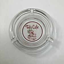 Vintage 1950's Ted's Cafe Out Wickenburg Way Good Food 3 rest Ashtray ARIZONA picture