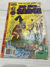 Vintage Sad Sack and The Sarge - Harvey Comics - Good Condition No. 144 Aug 1980 picture
