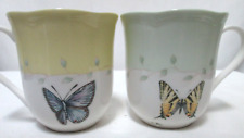 Lenox Butterfly Meadow Set 2 Mugs Cups picture