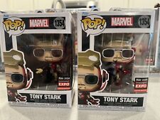 C2E2 SHARED EXPO STICKER Tony Stark Iron Man Funko Pop #1354 Marvel - In Hand picture