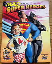 Mad about Super Heroes by Usual Gang of Idiots 2002 Mad Magazine 1ST Very Good picture