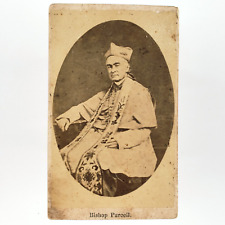 John Baptist Purcell CDV Photo c1865 Civil War Union Recruiter Cincinnati Ohio picture