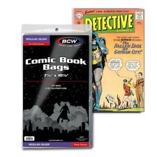1000 New BCW Regular / Silver Thick Comic Book Bags Fit Annuals & 80 Page Giants picture