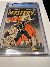 Journey Into Mystery #89, CGC 4.0, 1963 ICONIC Jack KIRBY Cover+THOR Origin, MCU picture