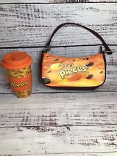 Reese's Peanut Butter Cup Ceramic Travel Coffee Mug Silicone Galerie Purse picture