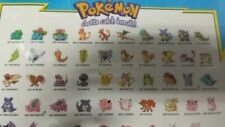 Pokemon Original 150 Characters Poster 22X34 Nintendo 1998 Gotta Catch Em All VN picture