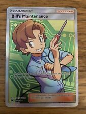 MINT Bill's Maintenance (162/168) Celestial Storm Full Art Rare Pokemon Card picture