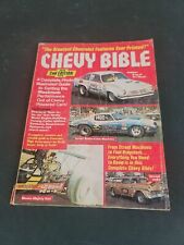 Vintage 1975-76 CHEVY BIBLE  Magazine- Street Machines Fuel Dragsters Chevrolet  picture