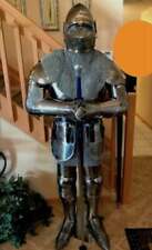 Medieval Aching  Armor Pig Face Armour Suit Combat Knight Crusader Suit of Armor picture