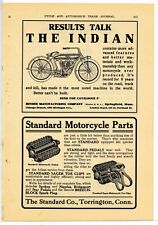 1910 Indian Motorcycles Ad: Hendee Manufacturing, Springfield, Massachusetts picture