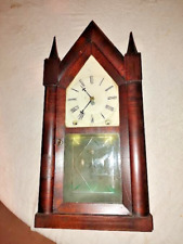 antique Brewster & Ingraham 8 day steeple clock 1848 picture