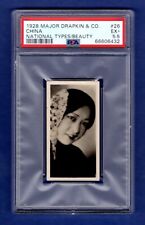PSA 5.5 ANNA MAY WONG  1928 Drapkin #26 THE HIGHEST EVER GRADED 1/1 ROOKIE CARD picture