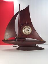 Vintage Sessions Electric Clock Sailboat picture