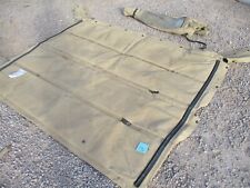 Used 4-Man Soft Top & Rear Curtain COMBO, Damaged-UFIX, for HMMWV & Variants picture