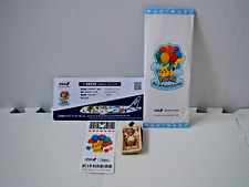 ANA Pokemon Air Adventures Pikachu Jet In flight gifts Boarding certificate B787 picture