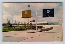 Cleveland OH-Ohio, Entrance To Cleveland Hopkins Airport, Vintage Postcard picture