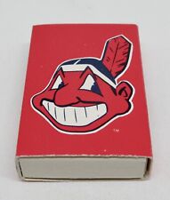 Cleveland Indians Major League Baseball Team FULL Matchbook / Matchbox picture